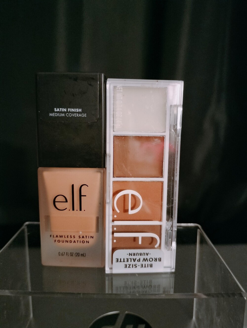 e.l.f. Flawless Satin Foundation & Brow Palette - Warm Beige Shades